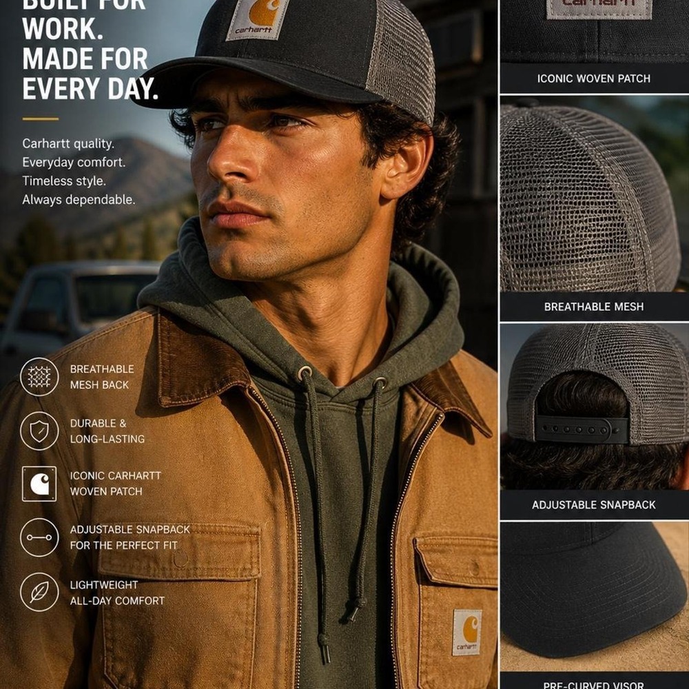 Carhartt Mesh Trucker Hat